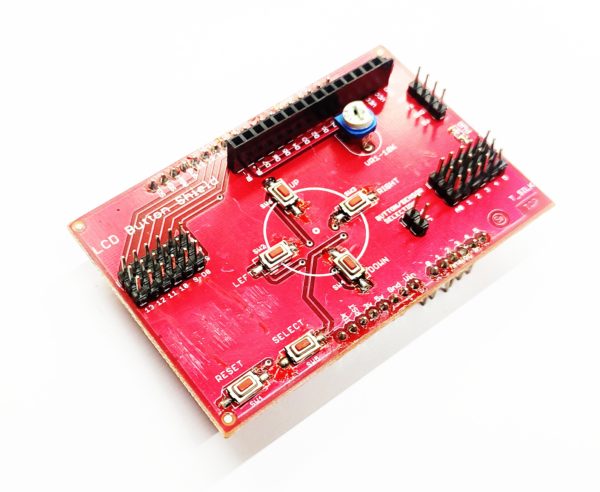LCD Button Shield for Arduino