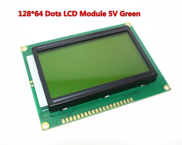 128X64 LCD Green GLCD