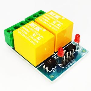 5V 2Ch Relay Module with Optocoupler