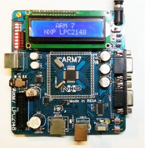 LPC2148 ARM7 Development board