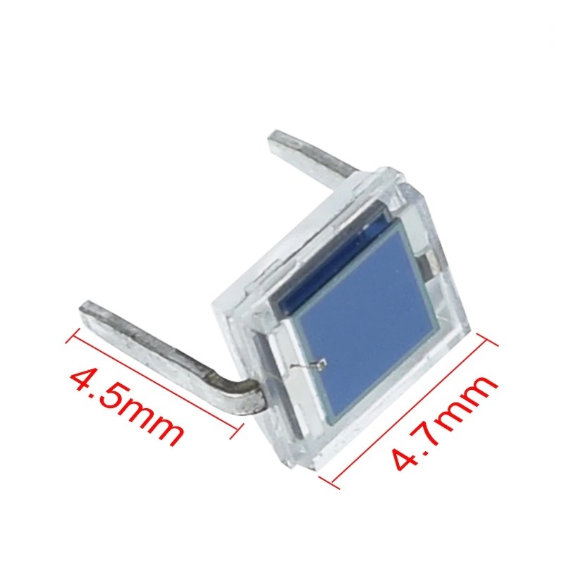 2x BPW34-V PIN IR photodiode 400-1000nm 65° THT BPW34 VISHAY TELEFUNKEN 
