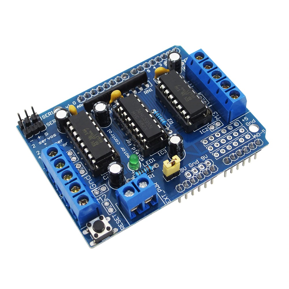 Buy Online L293d Motor Driver Shield For Arduino Only For