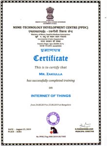 IOT Certificate