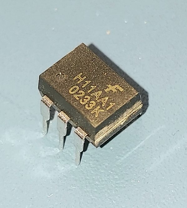 H11AA1 AC Input/Phototransistor Optocoupler