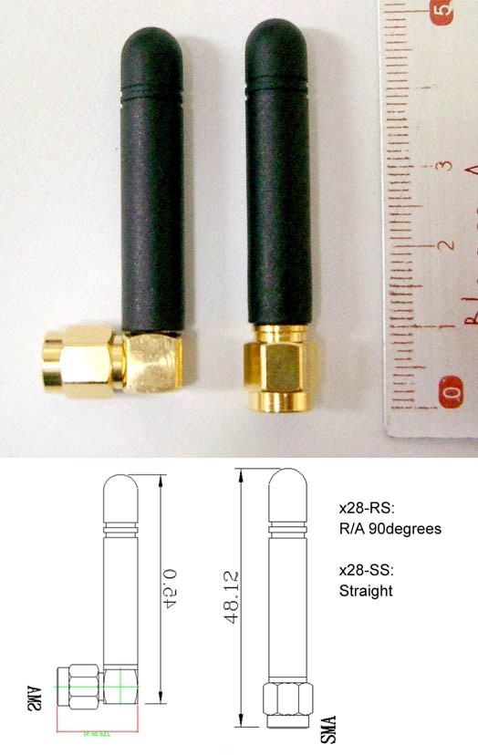 4 cms Male Stub Antenna