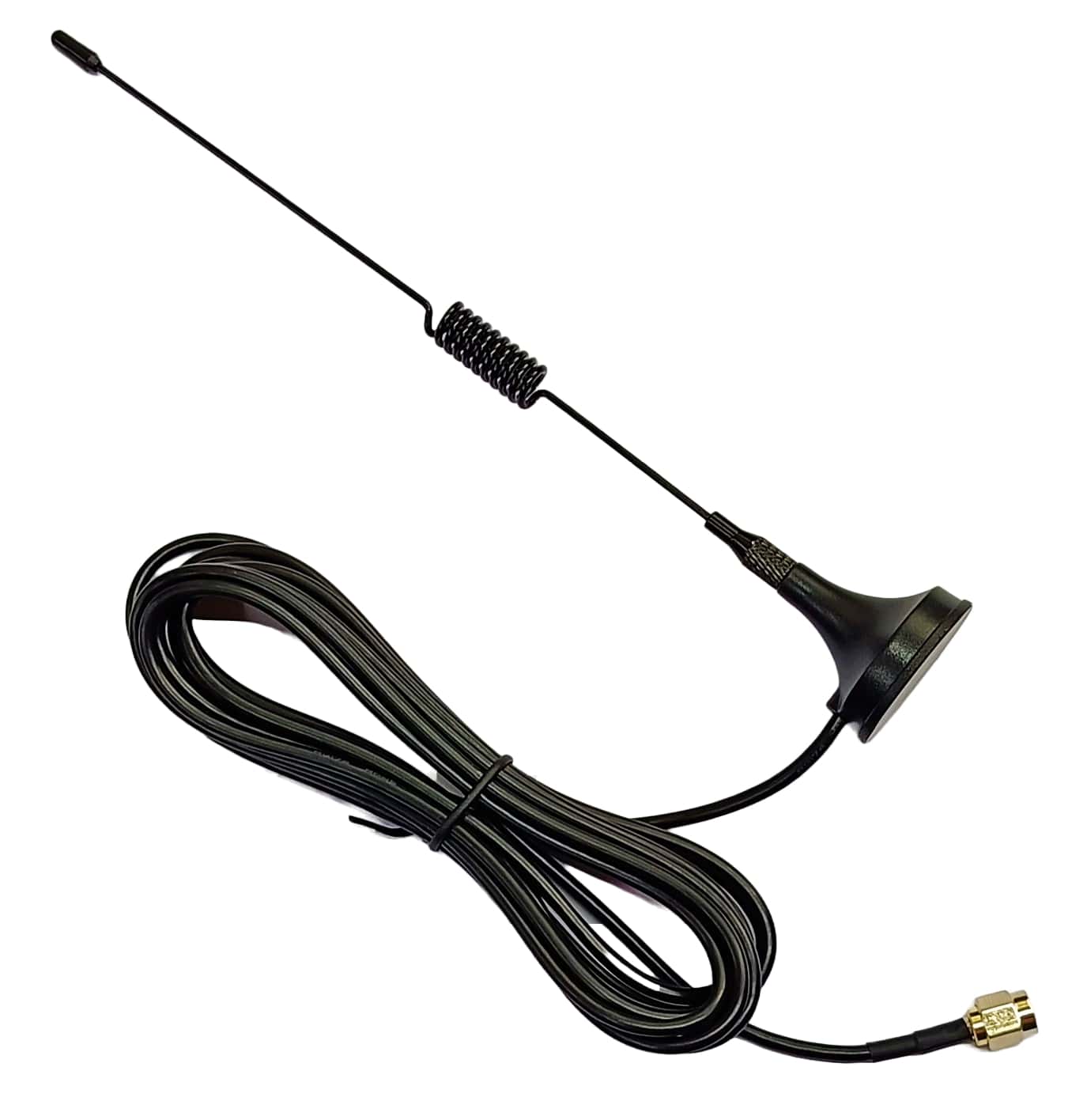 Gsm wire Antenna 5db with 10 cms Male mount