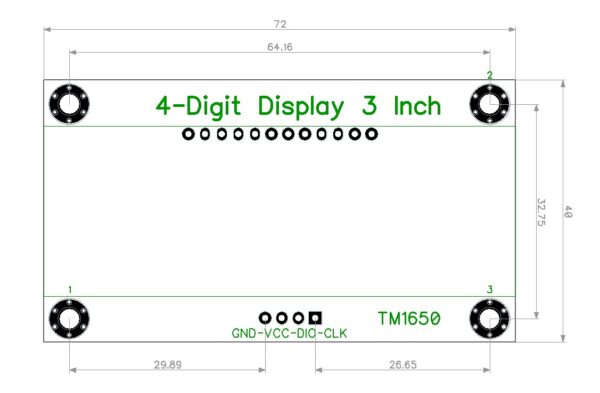 TM1650-4-Digits-LED-Display